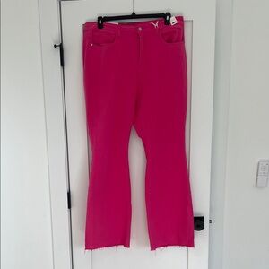 Judy Blue Fuchsia Flare Jeans